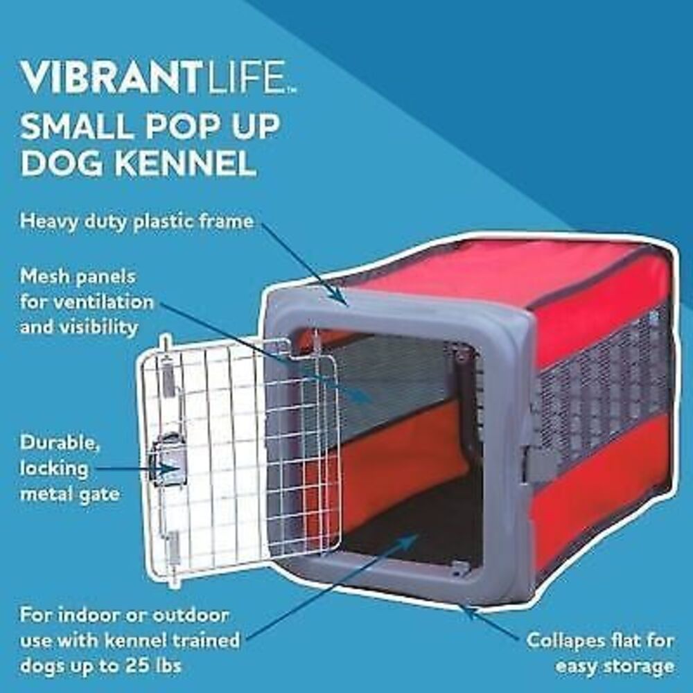 NEW  Small Pop Up Pet Kennel, Dog, Cat, Small Animal - Picture 4 of 7